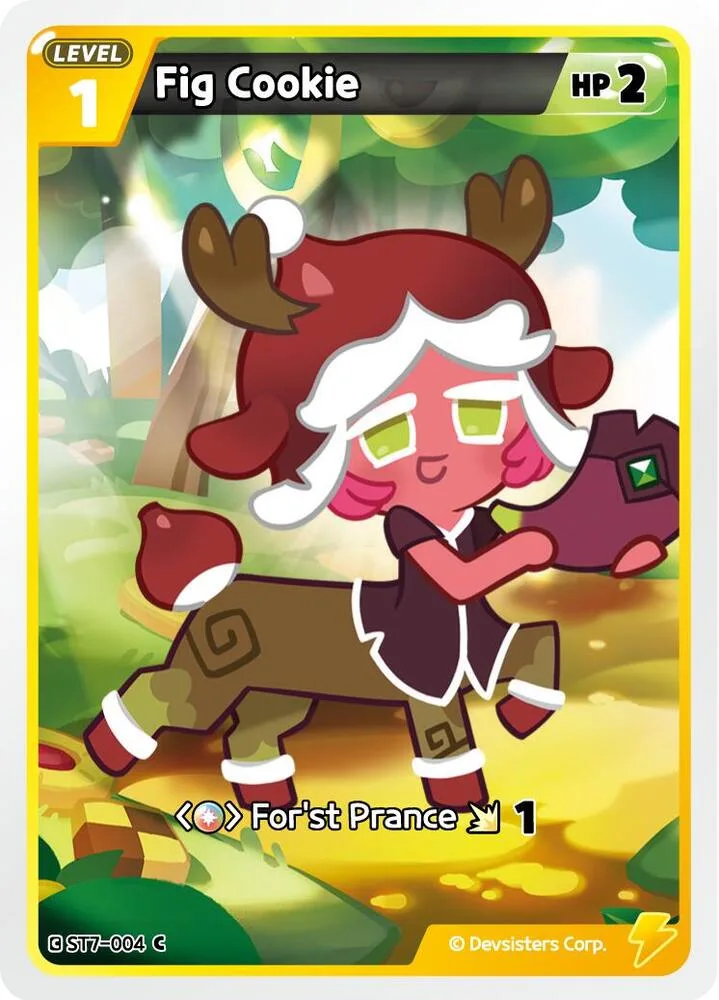 Fig Cookie card front