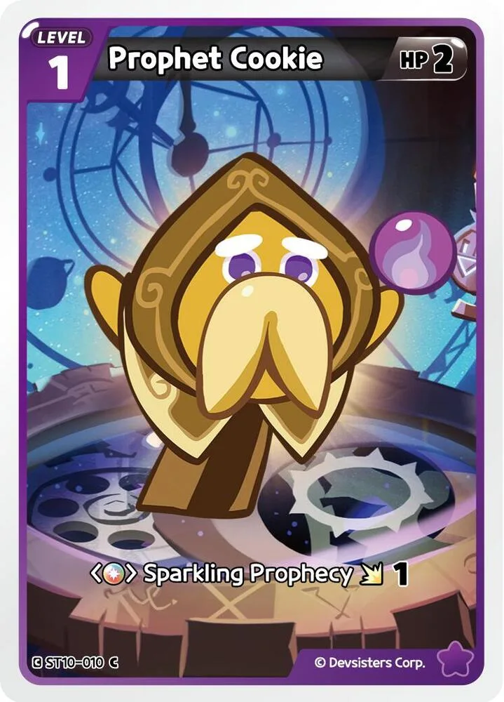 Prophet Cookie card front