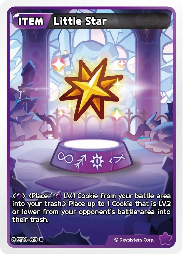 Little Star card front