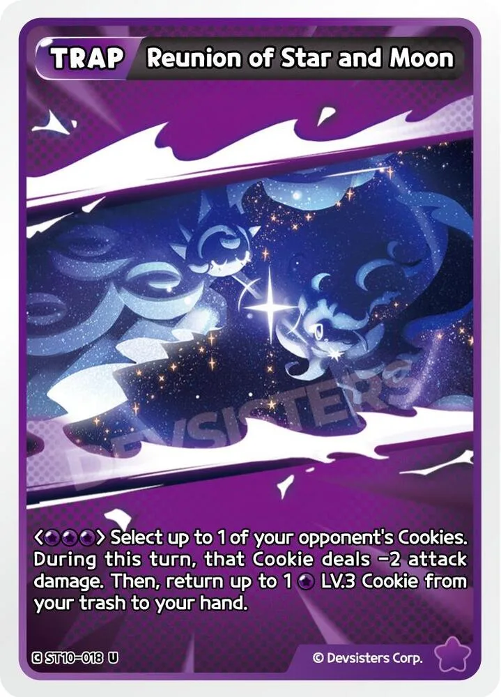 Reunion of Star and Moon card front