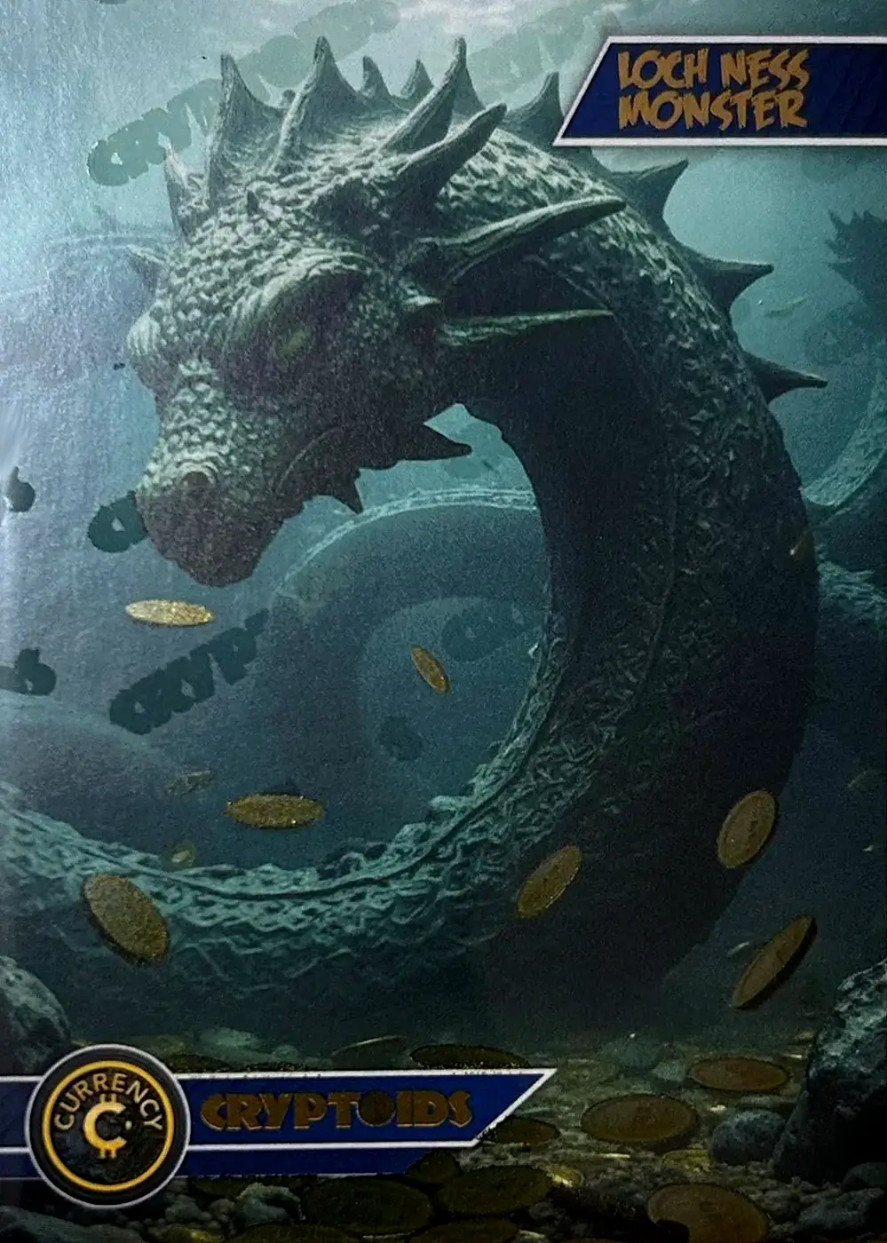 Loch Ness Monster card front