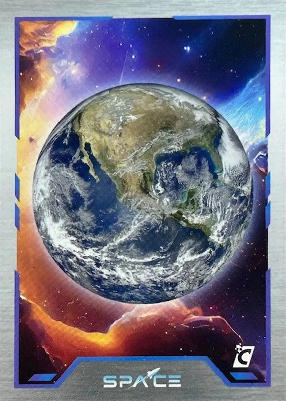 Earth card front