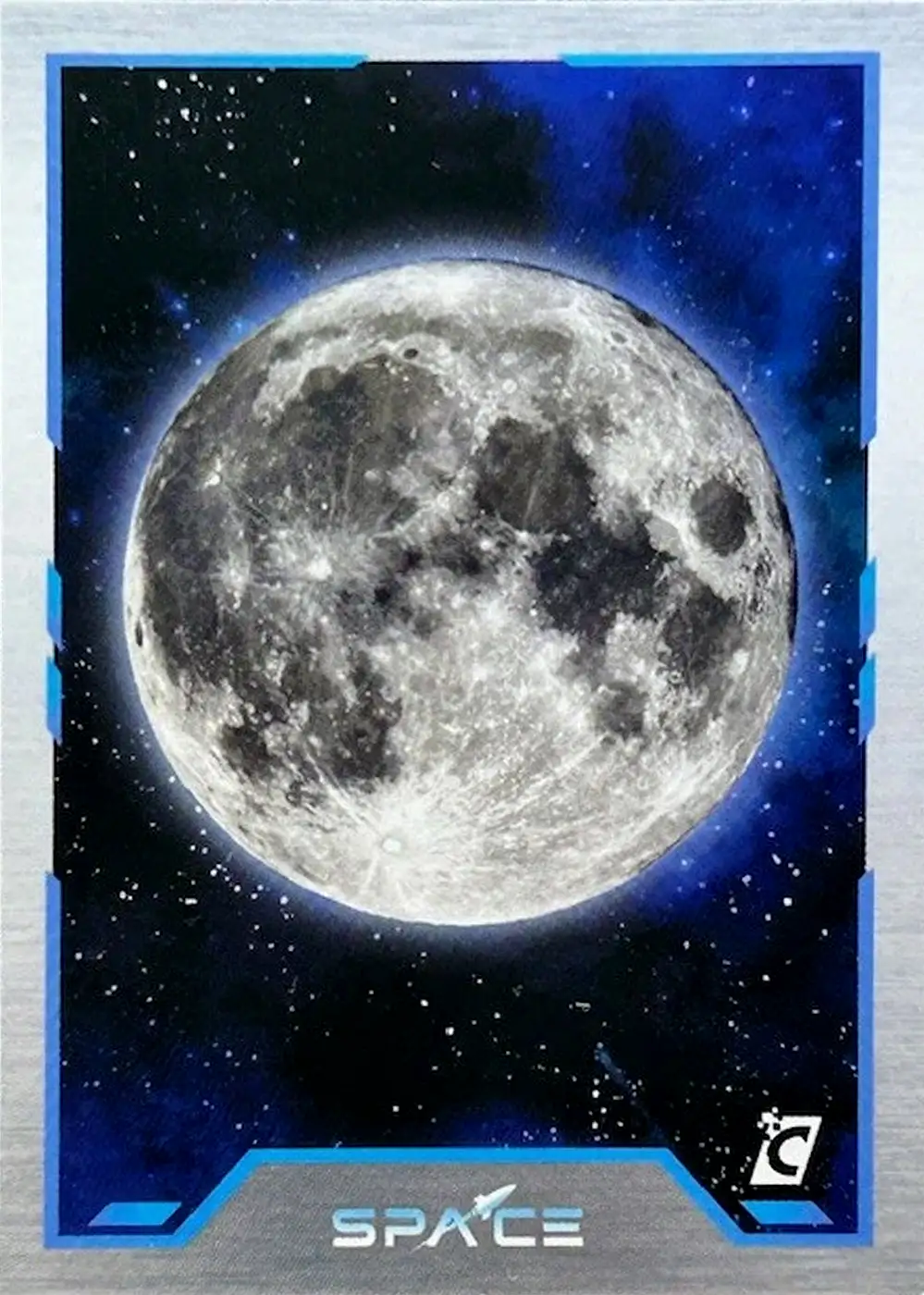 The Moon card front