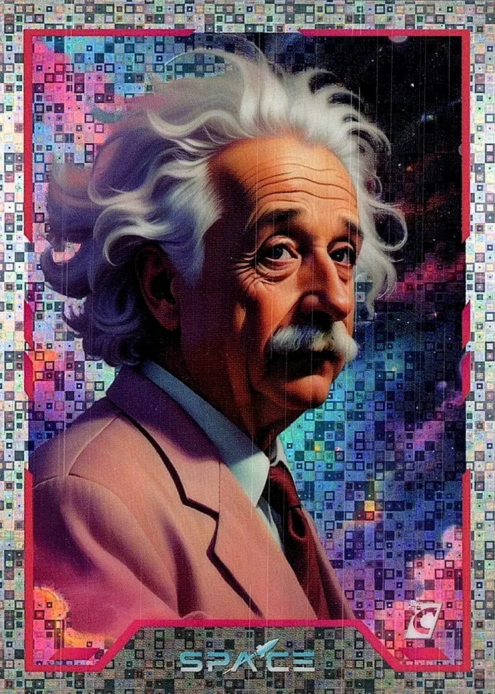 Albert Einstein (Matrix Holofoil) thumbnail