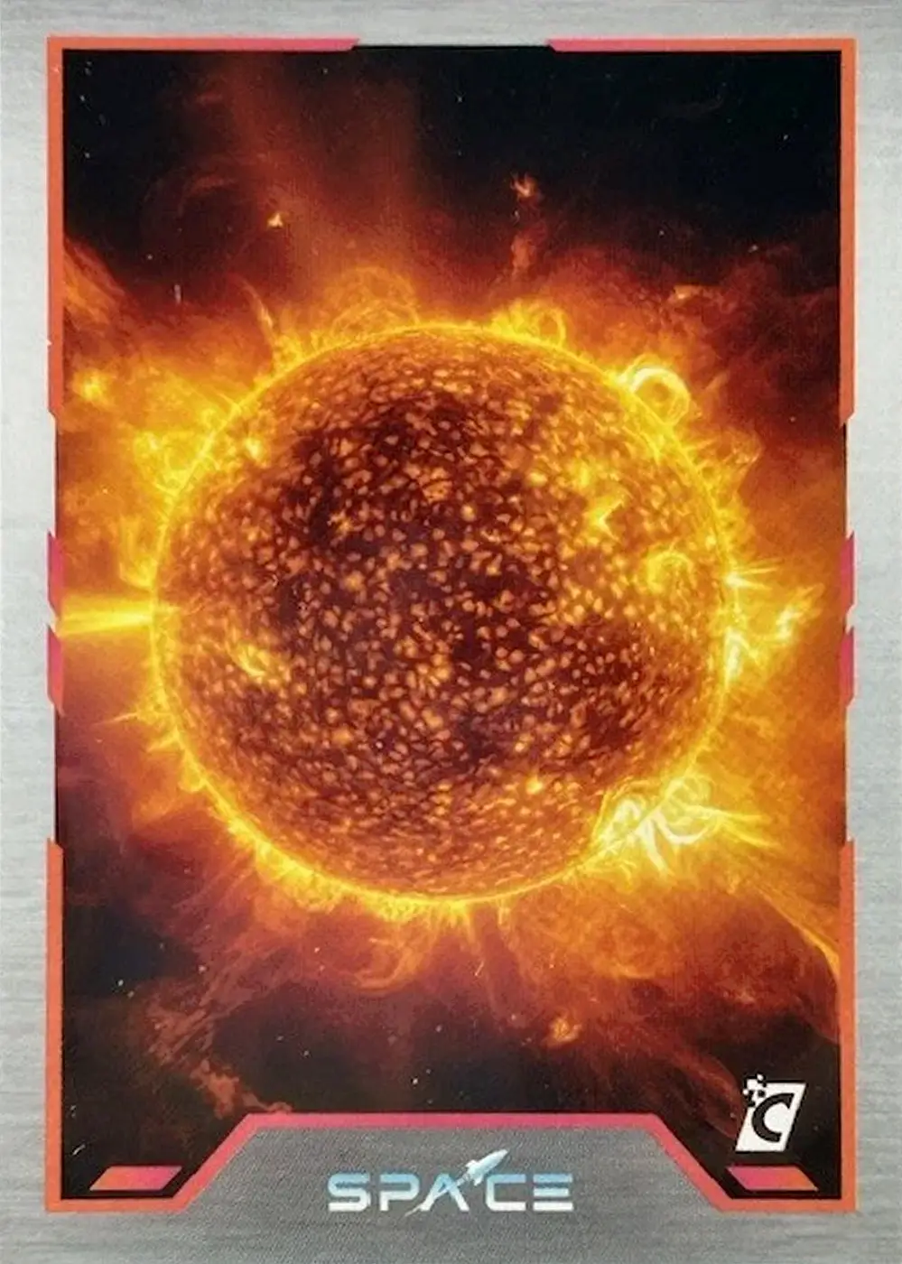 The Sun card front