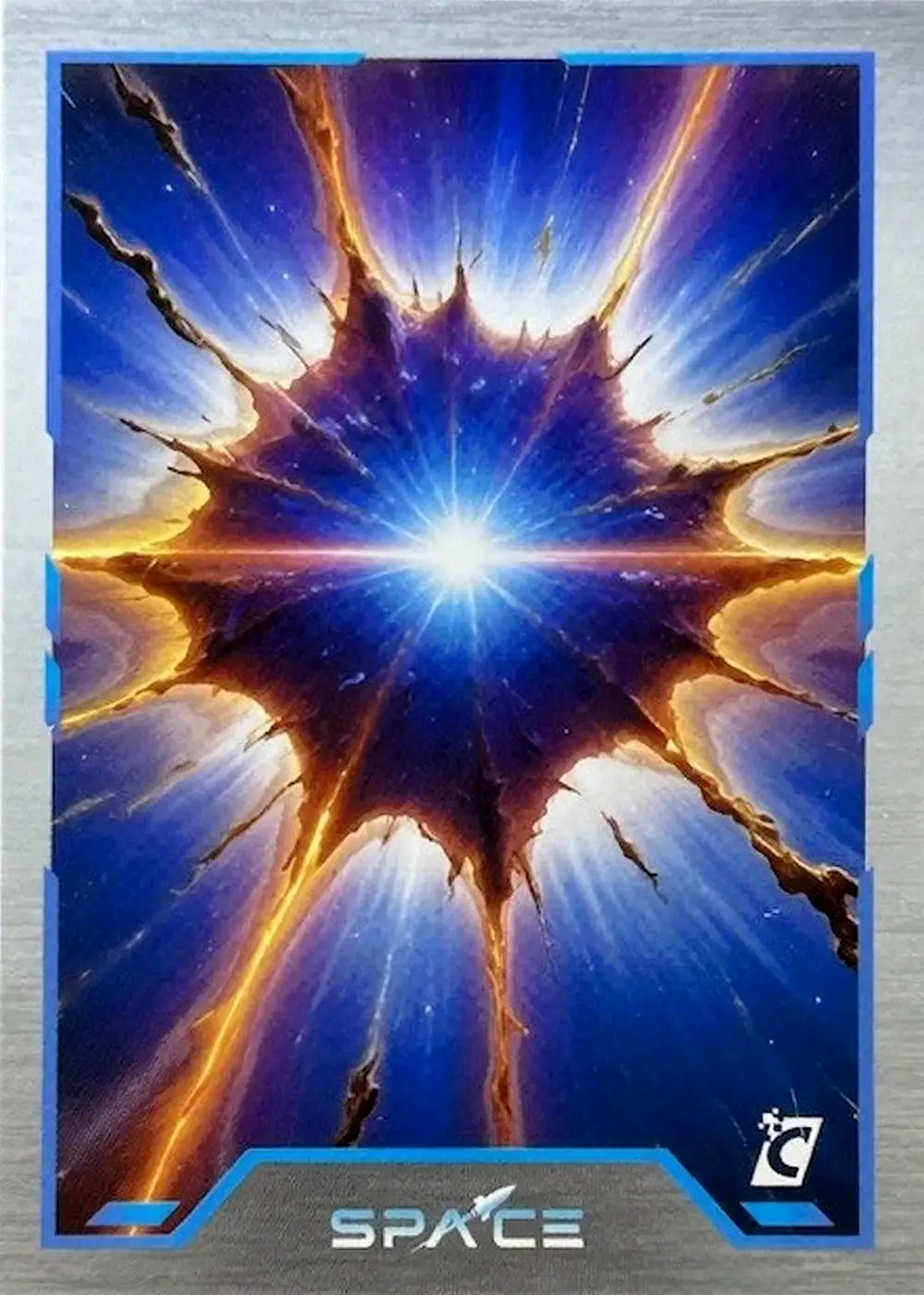Gamma-Ray Burst card front