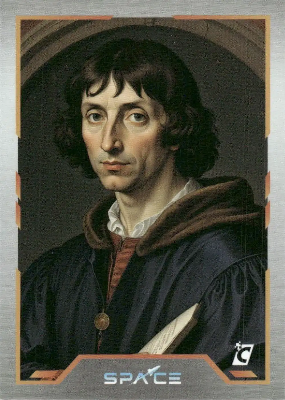 Nicolaus Copernicus card front