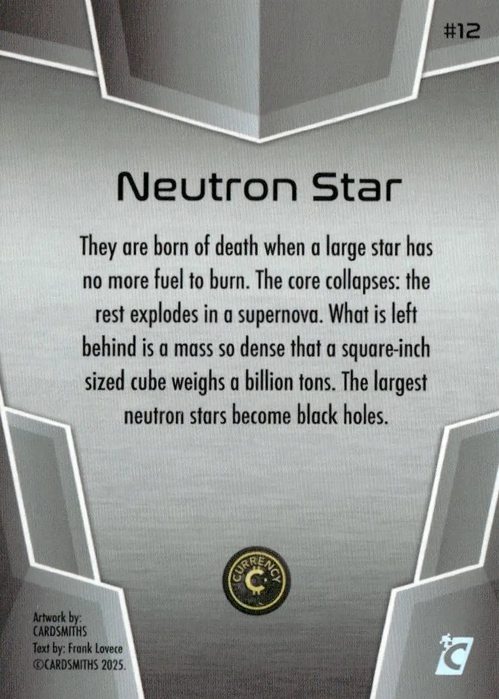 Neutron Star (Base) card back