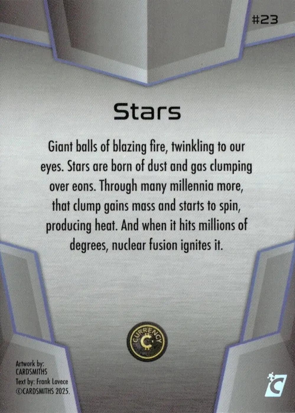 Stars (Base) card back
