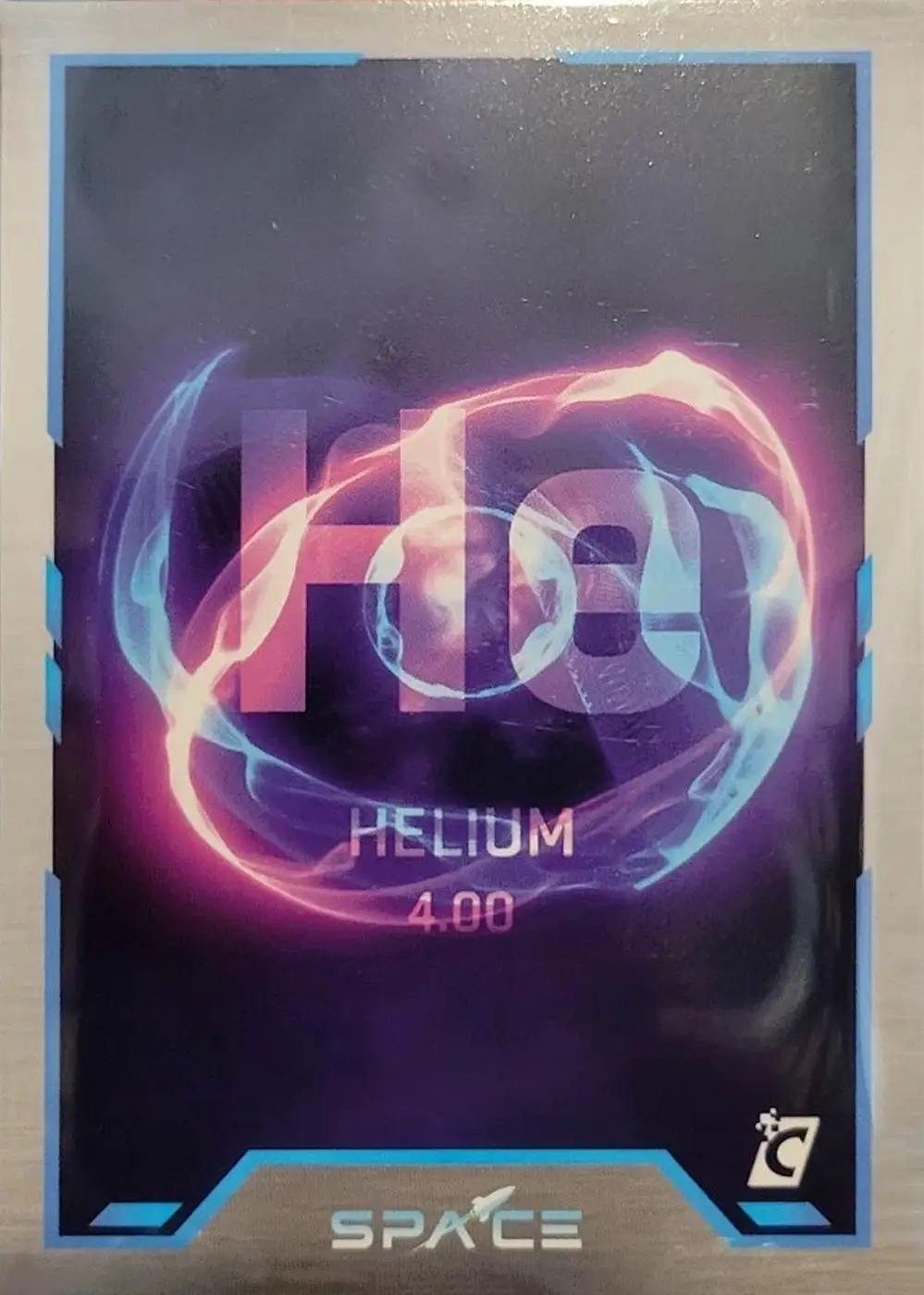 Helium card front