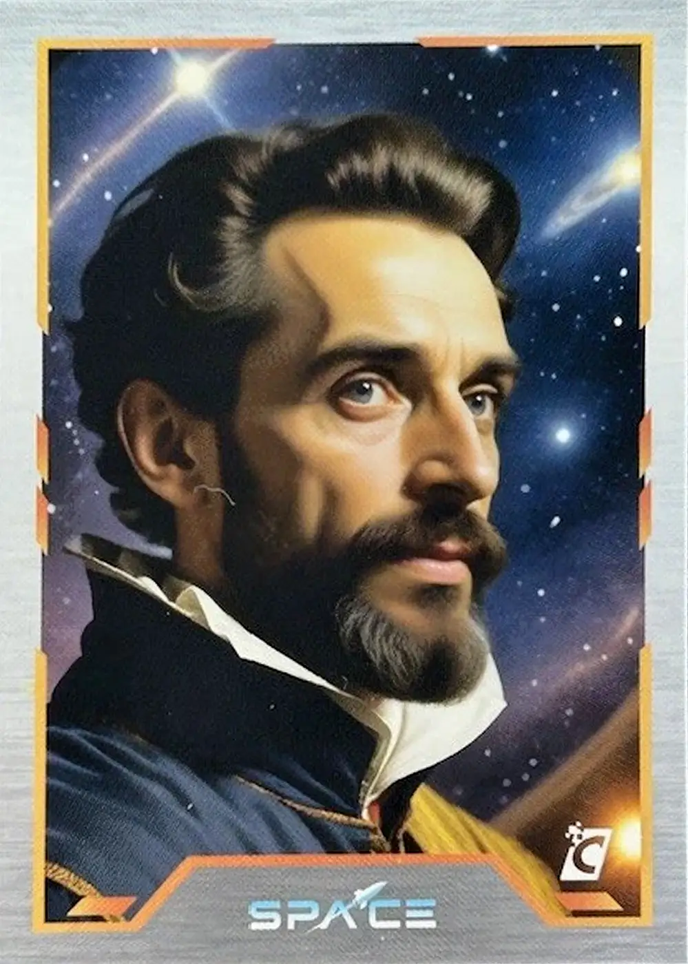 Johannes Kepler card front