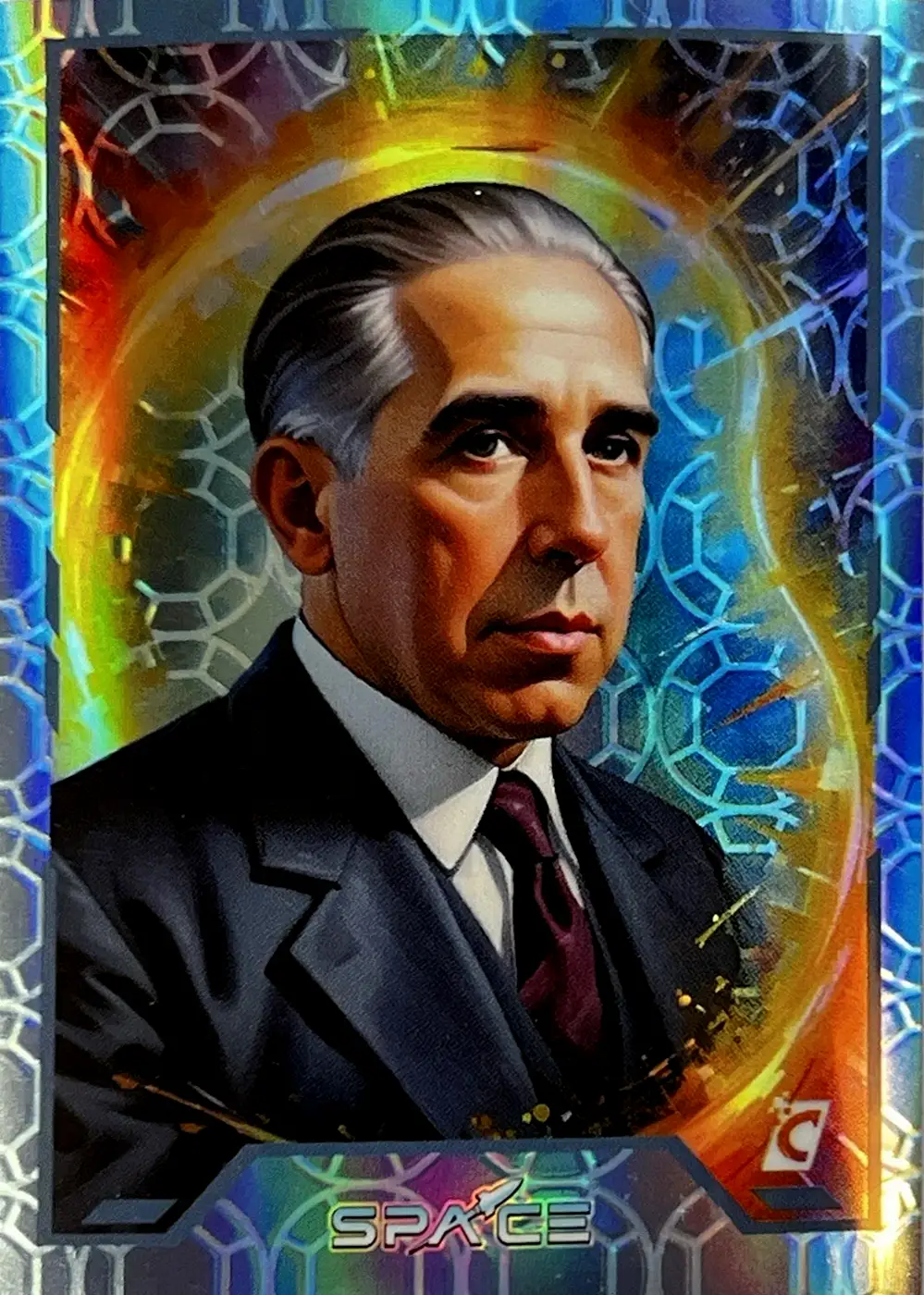Niels Bohr (Blue Topaz) thumbnail
