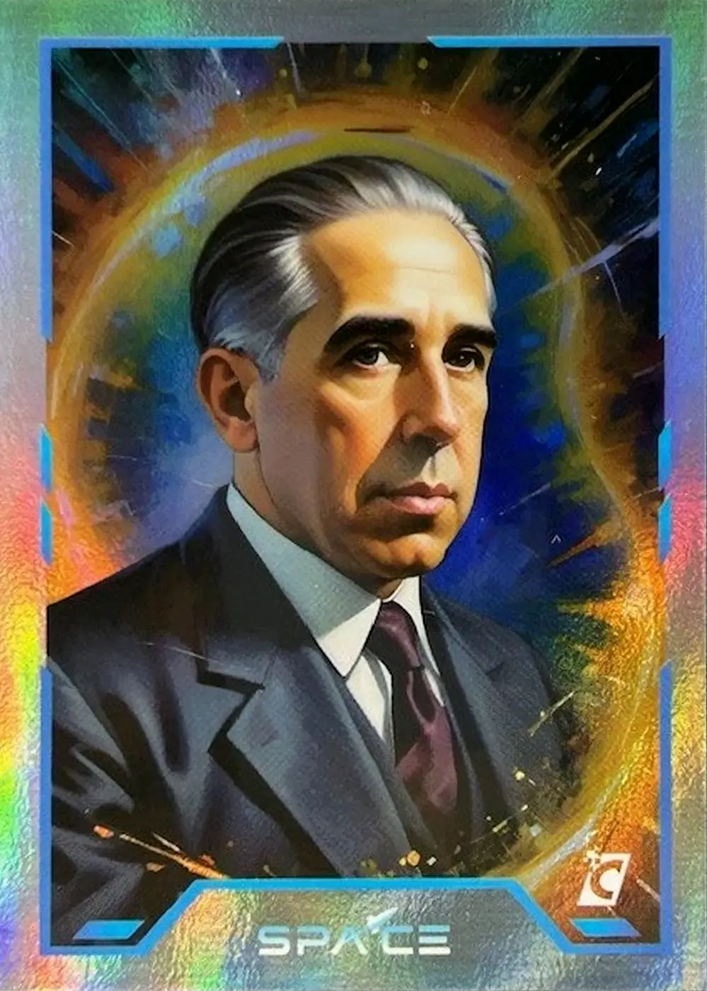 Niels Bohr (Rainbow Holofoil) thumbnail