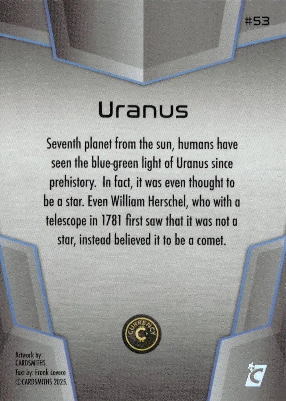 Uranus (Base) card back