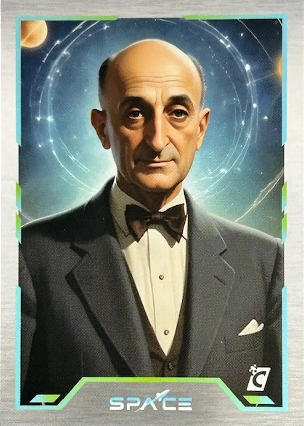 Enrico Fermi card front