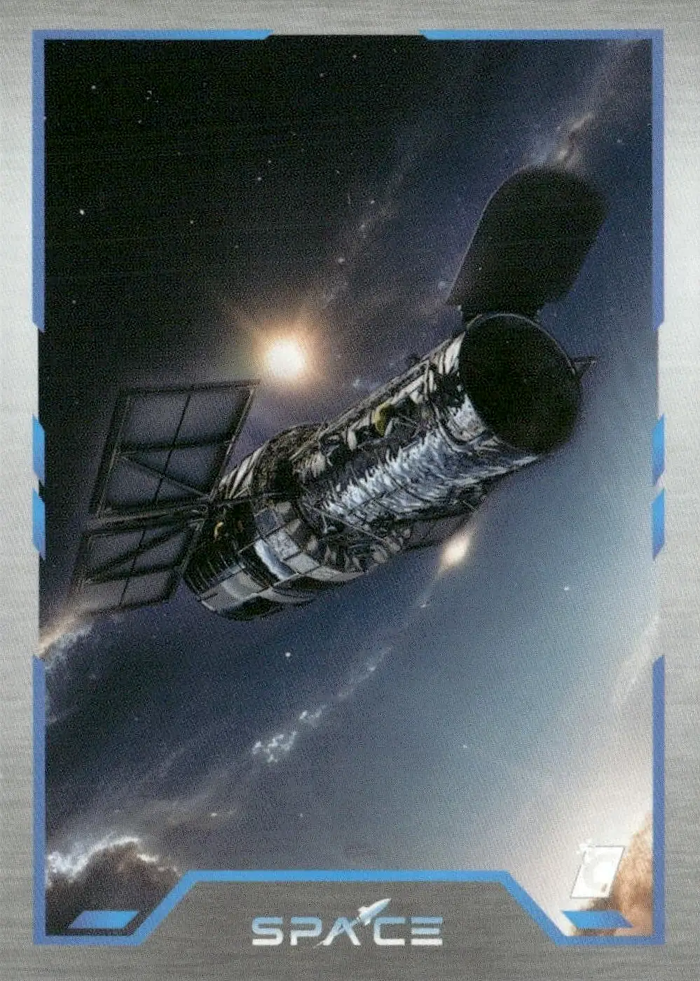 Hubble Telescope card front