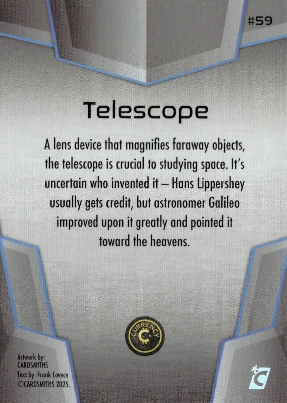 Telescope (Base) card back