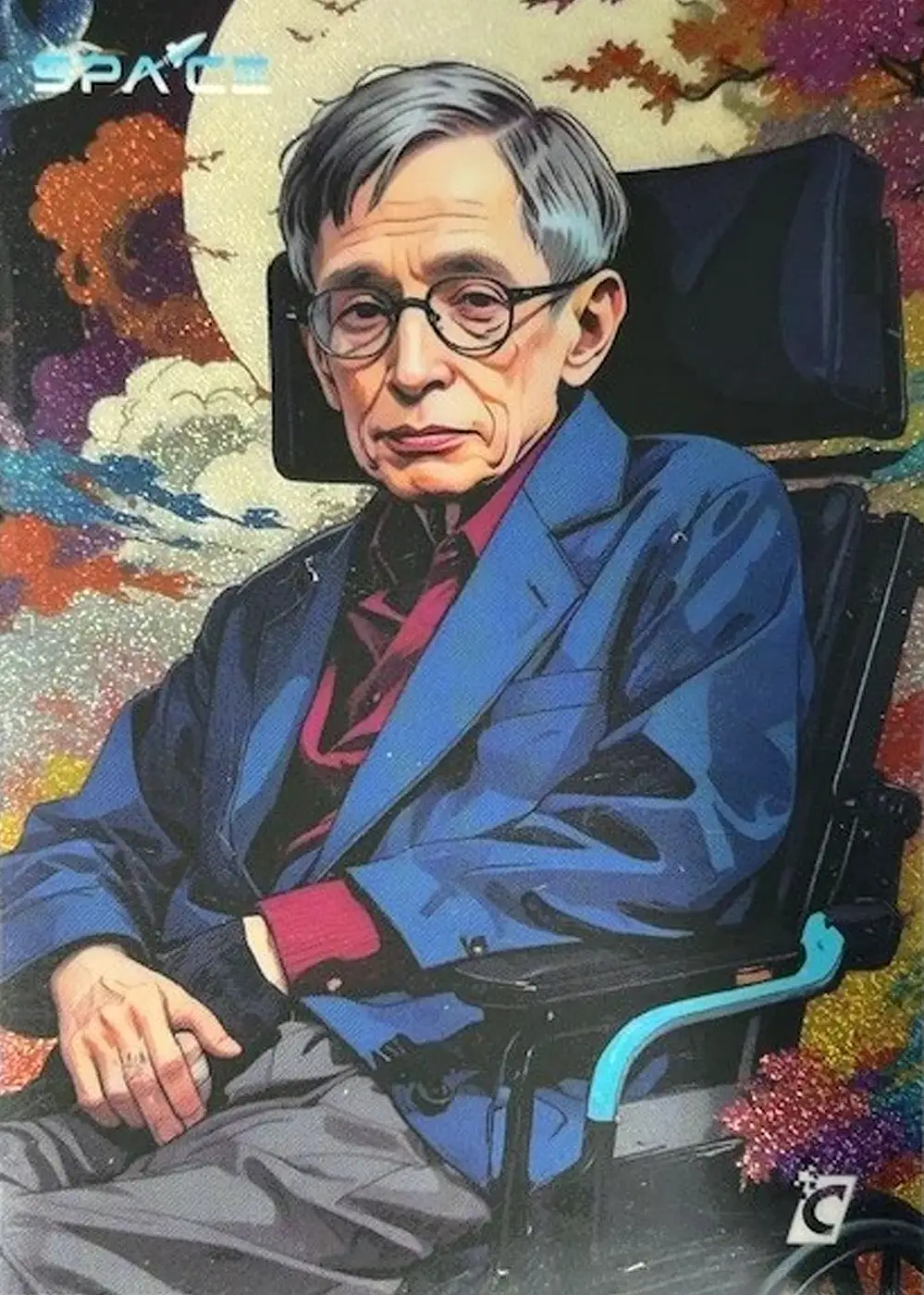 Stephen Hawking (Crystal Sparkle) thumbnail