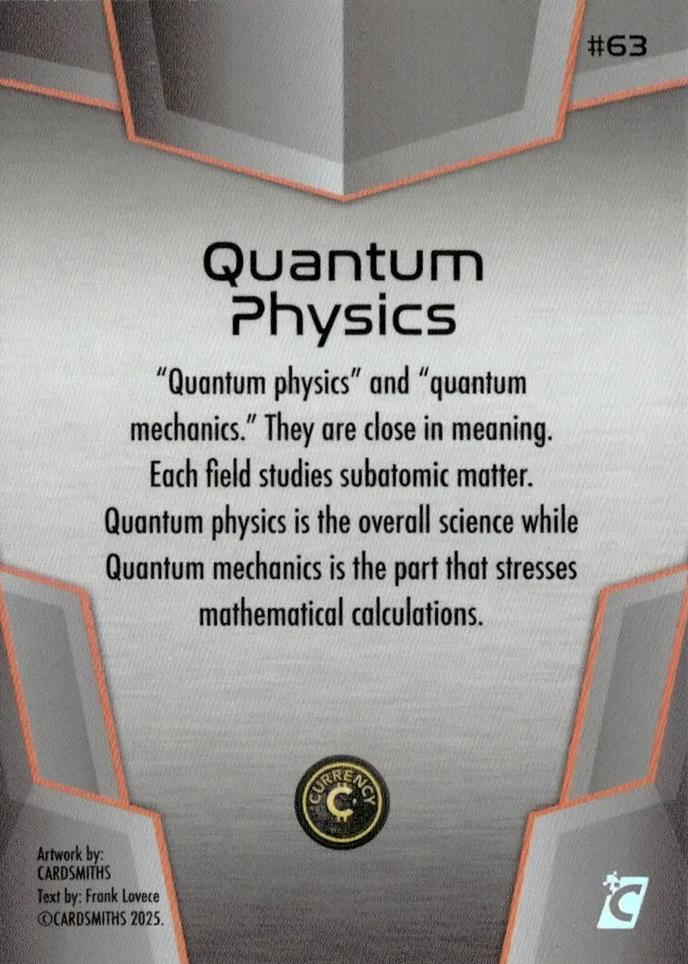 Quantum Physics (Base) card back