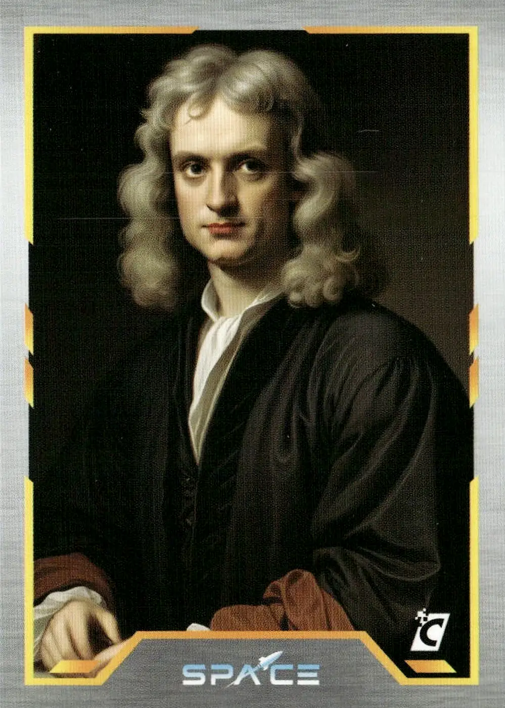 Isaac Newton card front