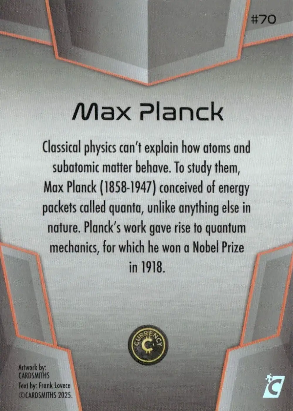 Max Planck (Base) card back