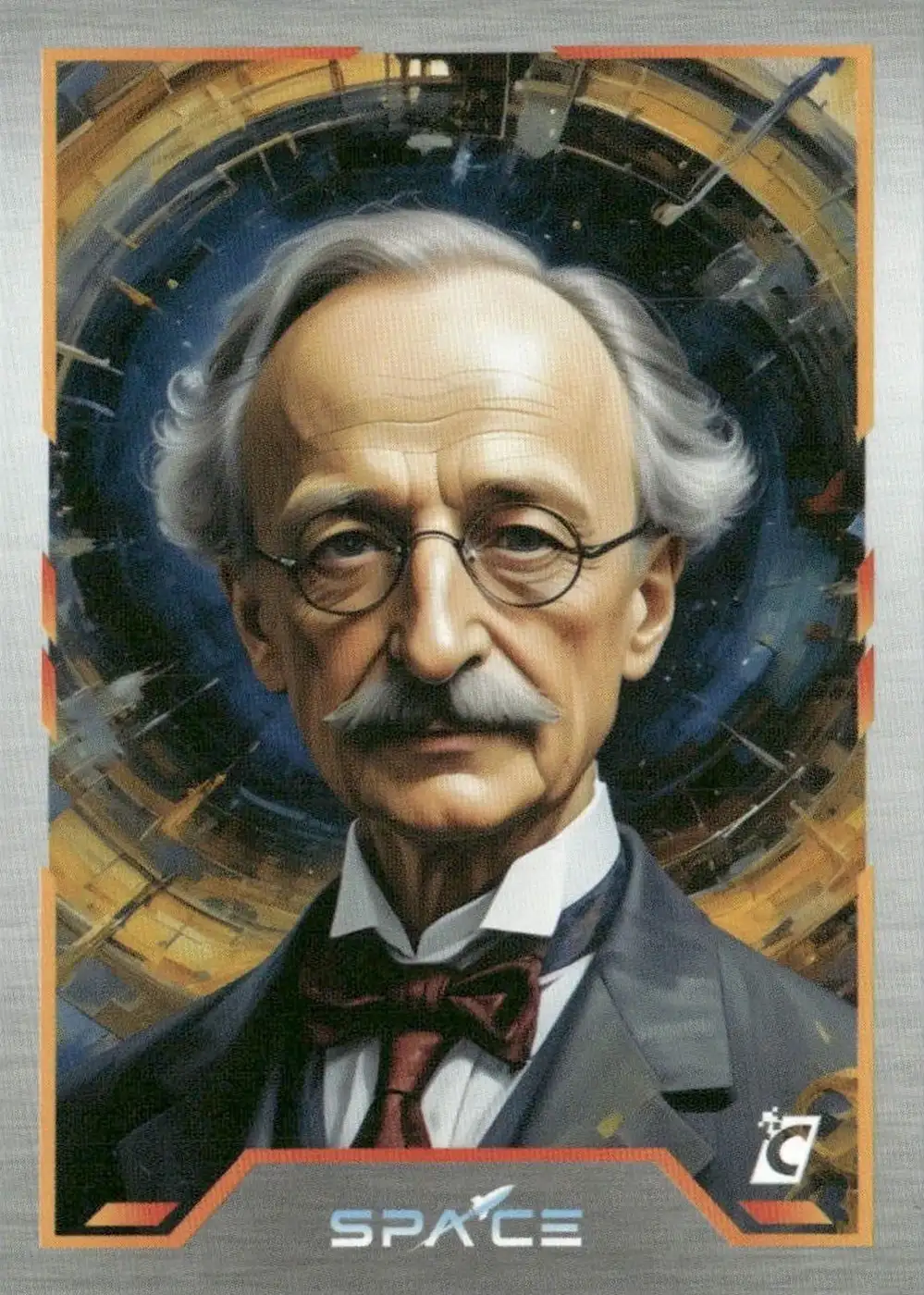 Max Planck card front