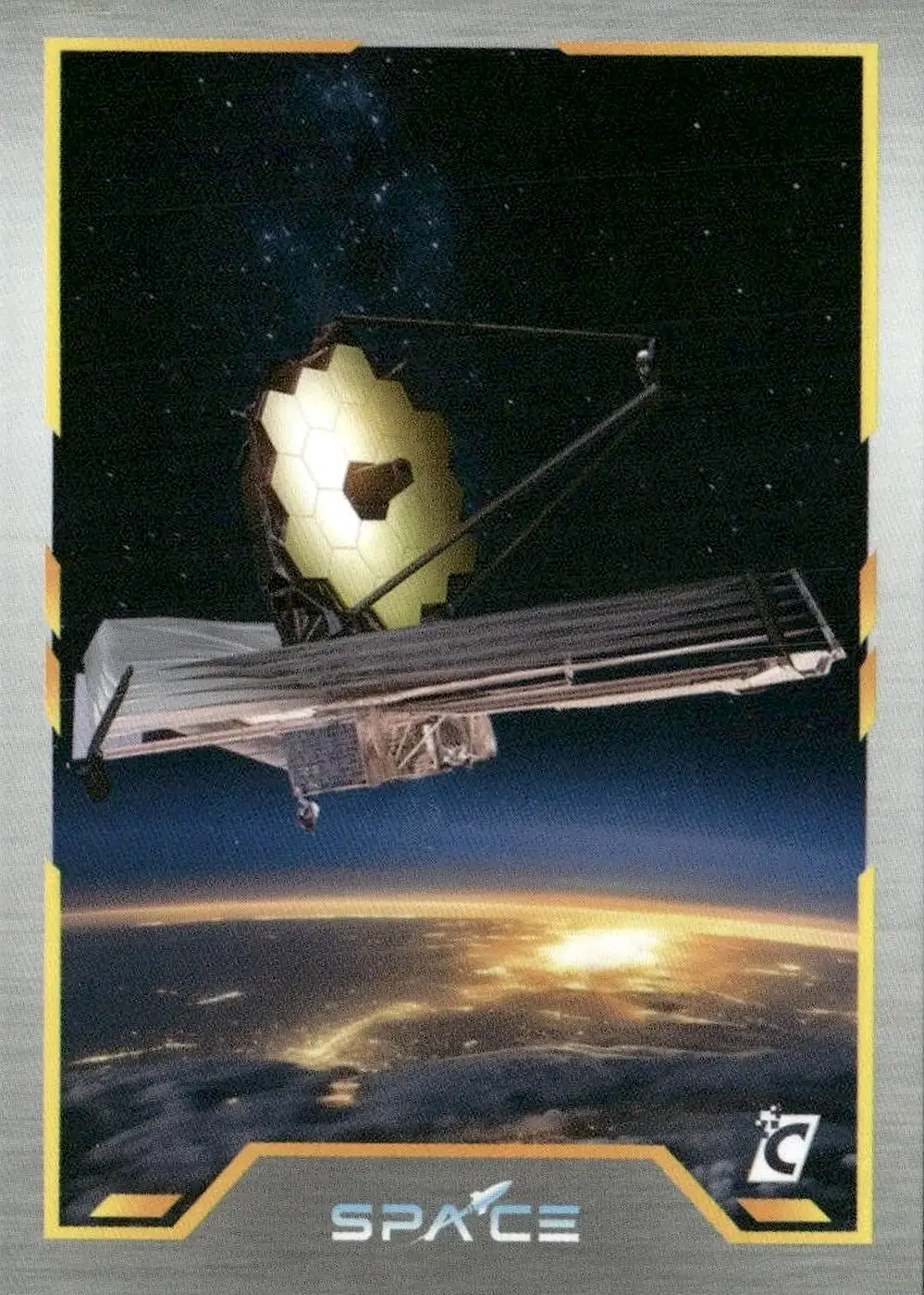 James Webb Space Telescope card front