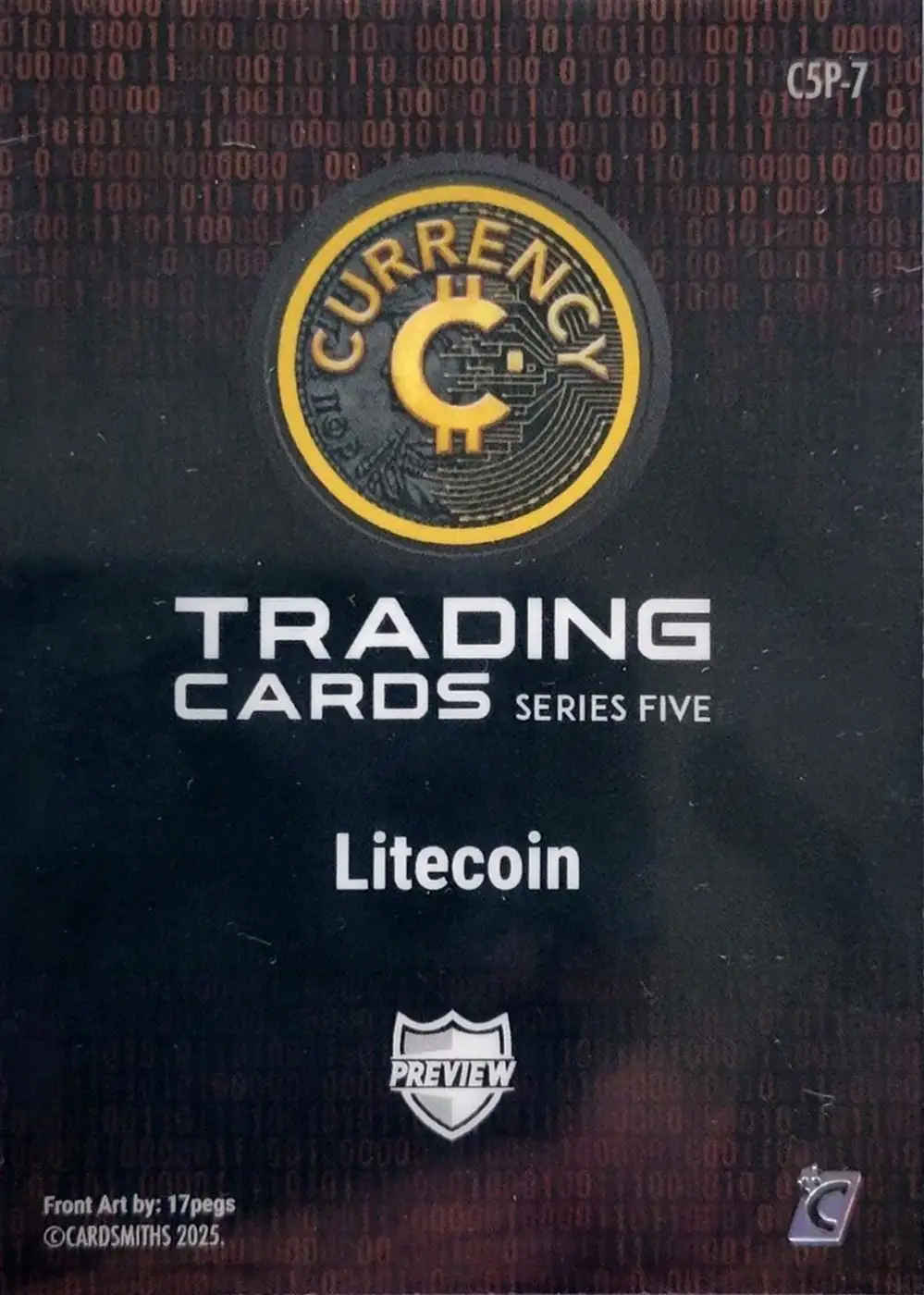 Litecoin (Currency Preview) card back