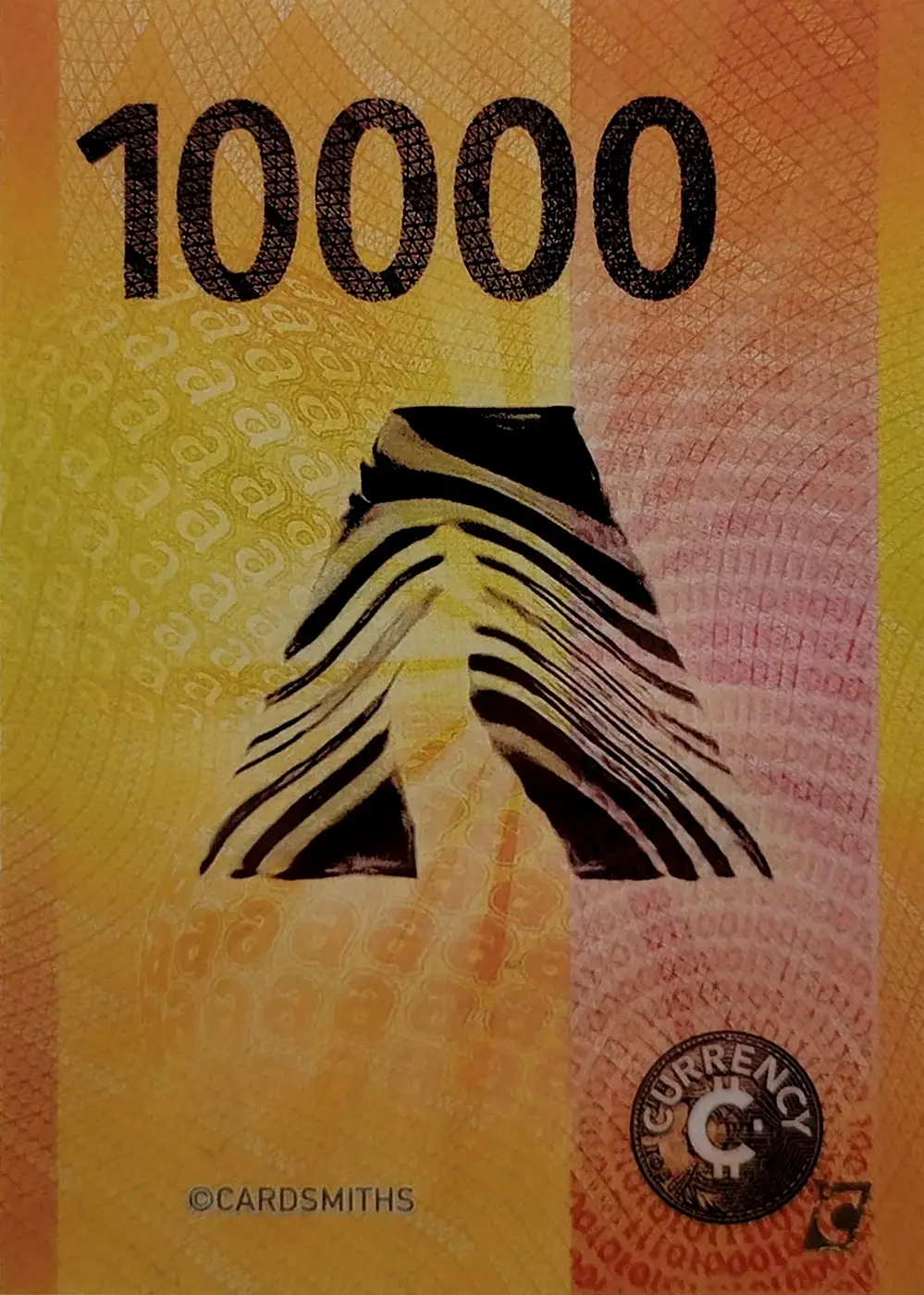 Jeff Bezos (10000) (Cold Foil) card back