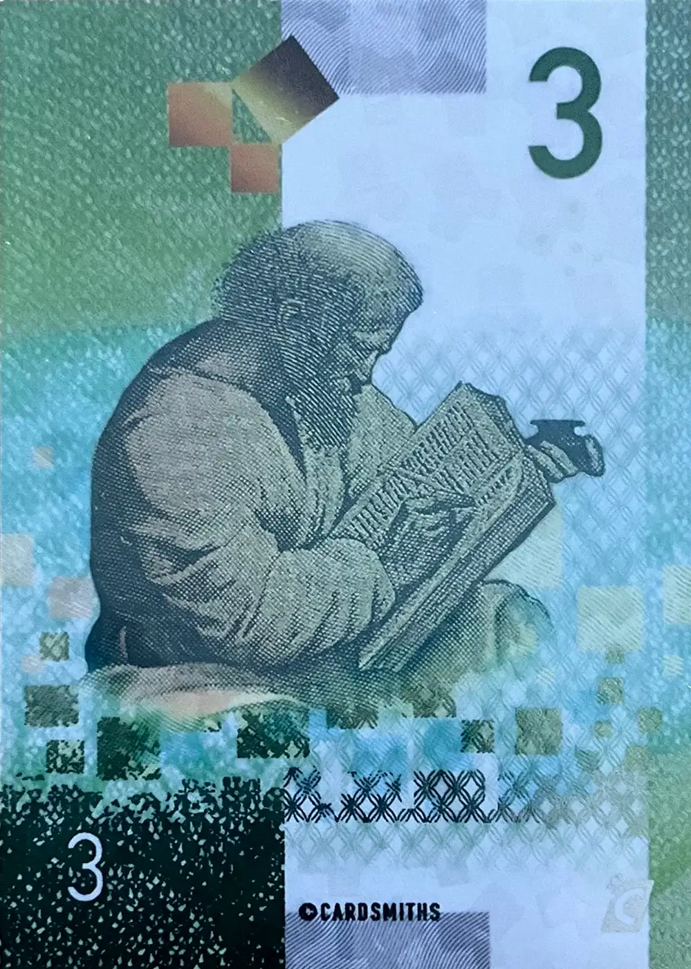 Pythagoras (3) (Cold Foil) card back