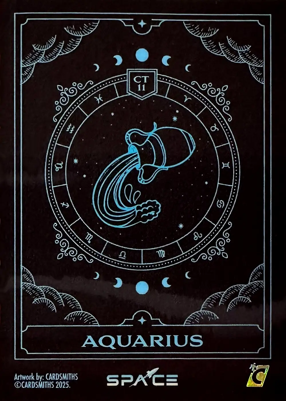 Aquarius (Constellations Refractor) card back