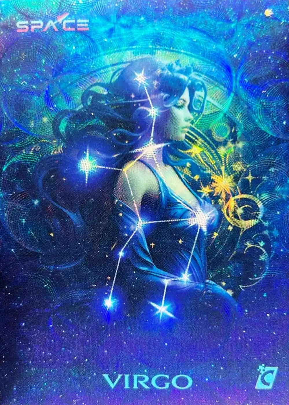 Virgo card front