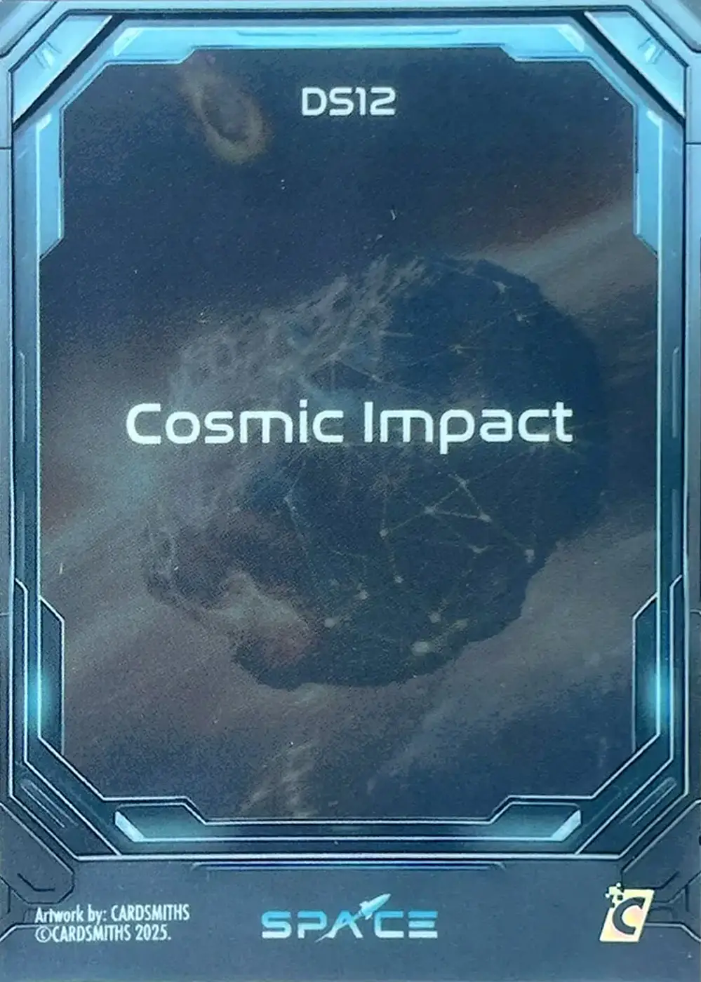 Cosmic impact (Deep Space Refractor) card back
