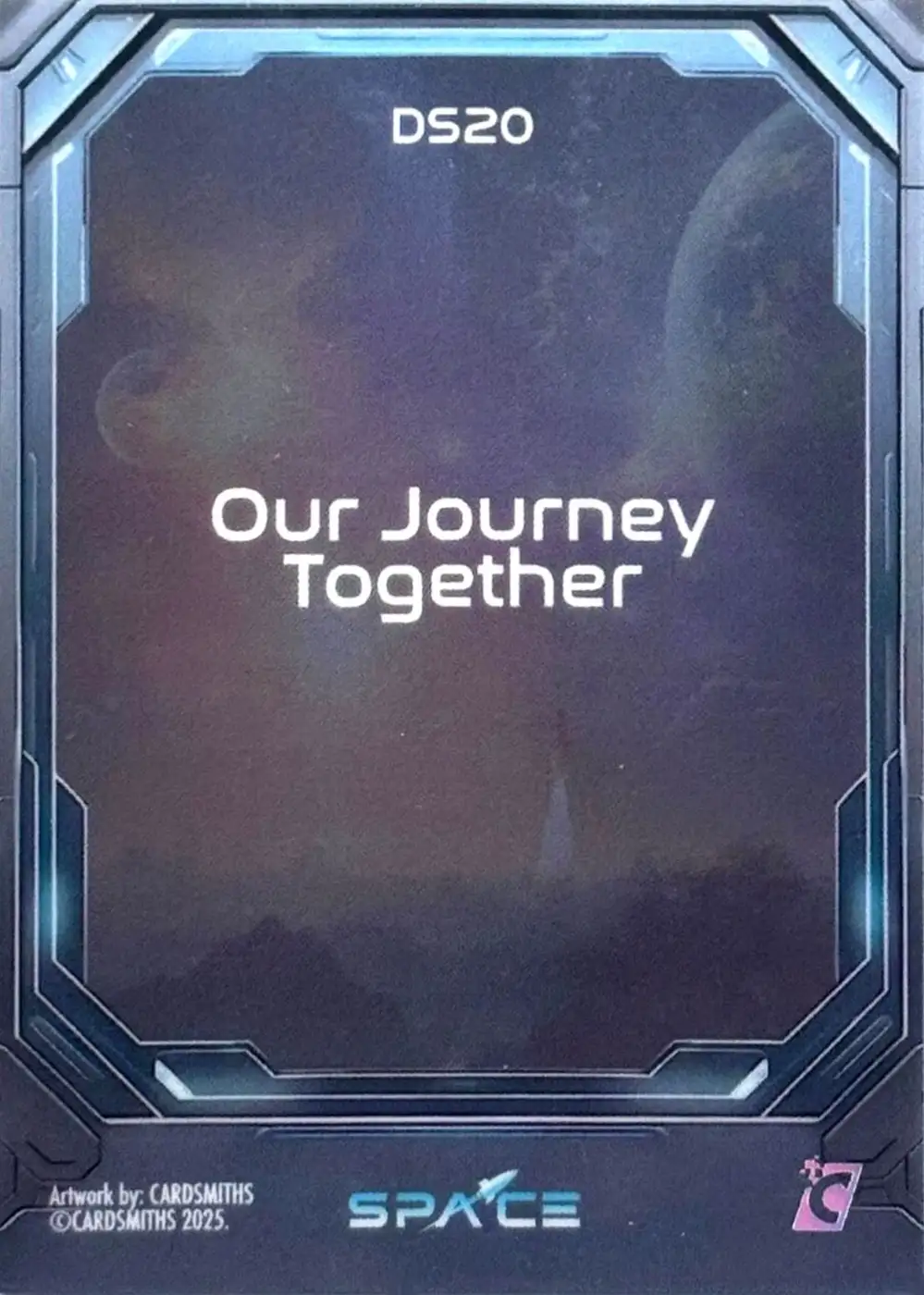 Our journey together (Deep Space Refractor) card back