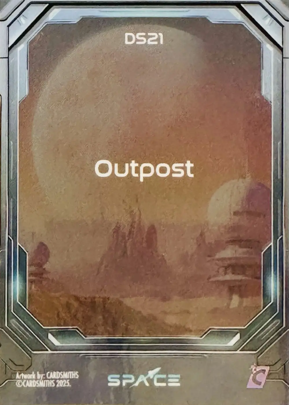 Outpost (Deep Space Refractor) card back