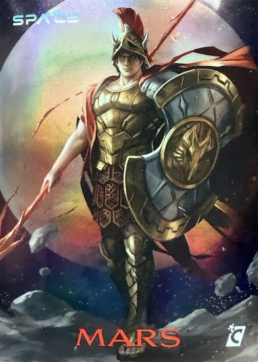 Mars card front