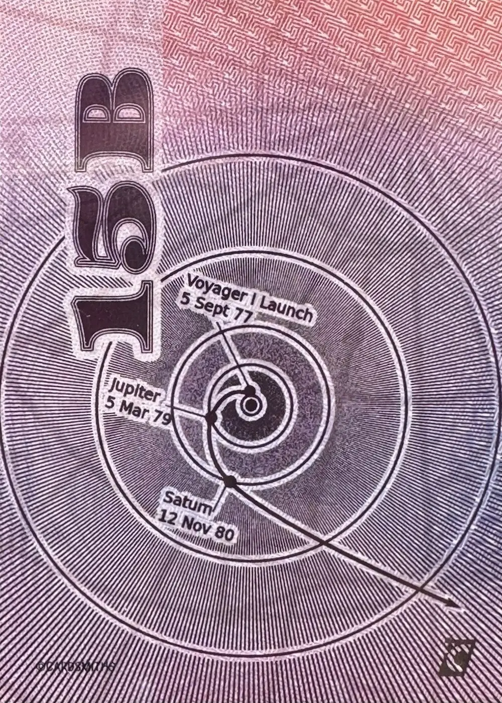 Voyager (15B) (Cold Foil) card back