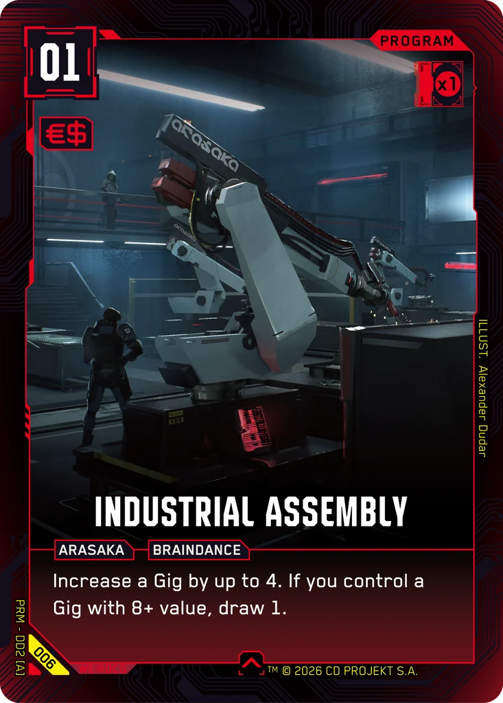Industrial Assembly card front