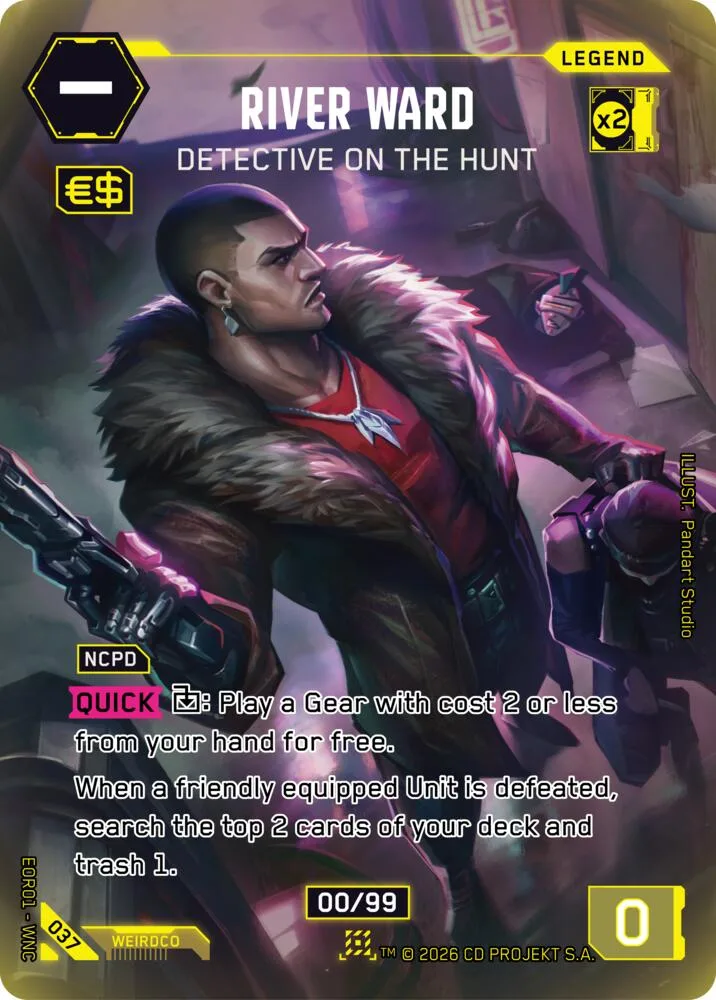 River Ward - Detective on the Hunt card front