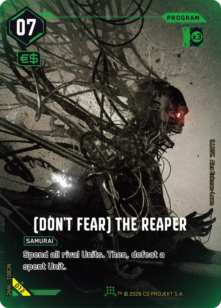 (Don't Fear) The Reaper card front