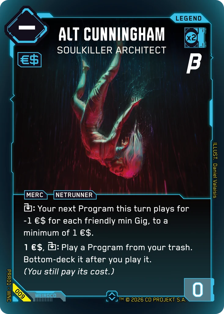 Alt Cunningham — Soulkiller Architect card front