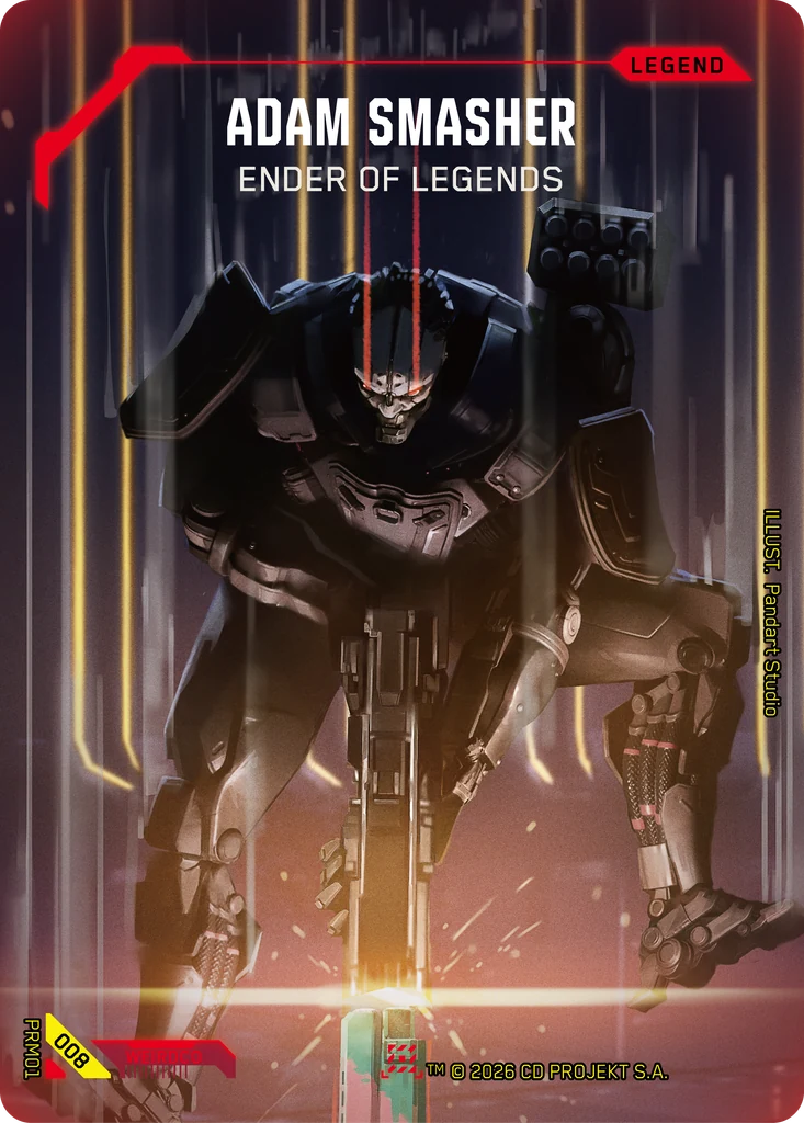 Adam Smasher — Ender of Legends card front