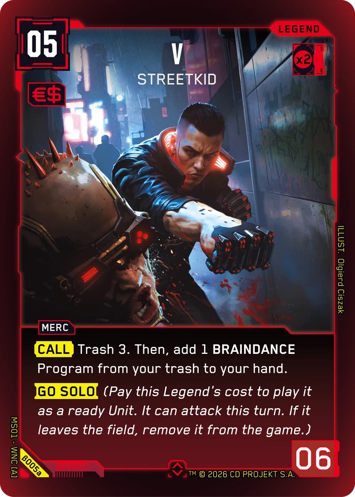 V — Streetkid card front
