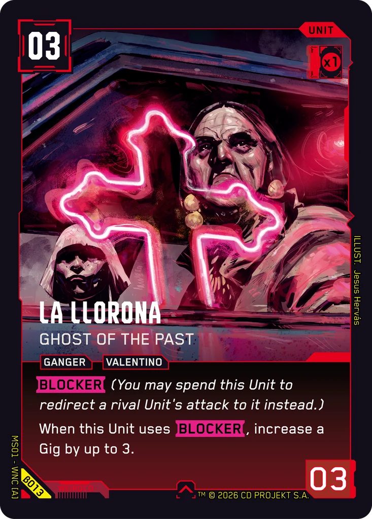 La Llorona — Ghost of the Past card front