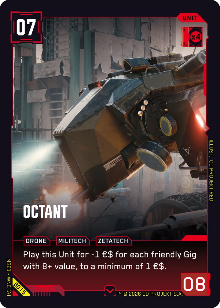 Octant card front