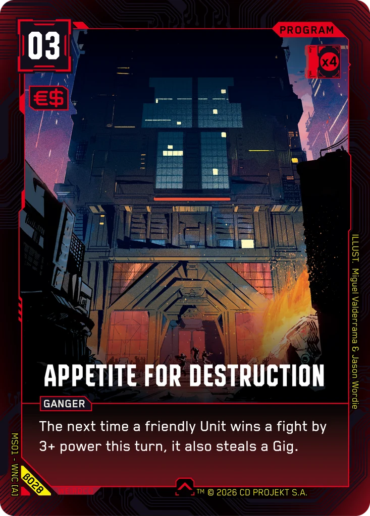 Appetite for Destruction card front