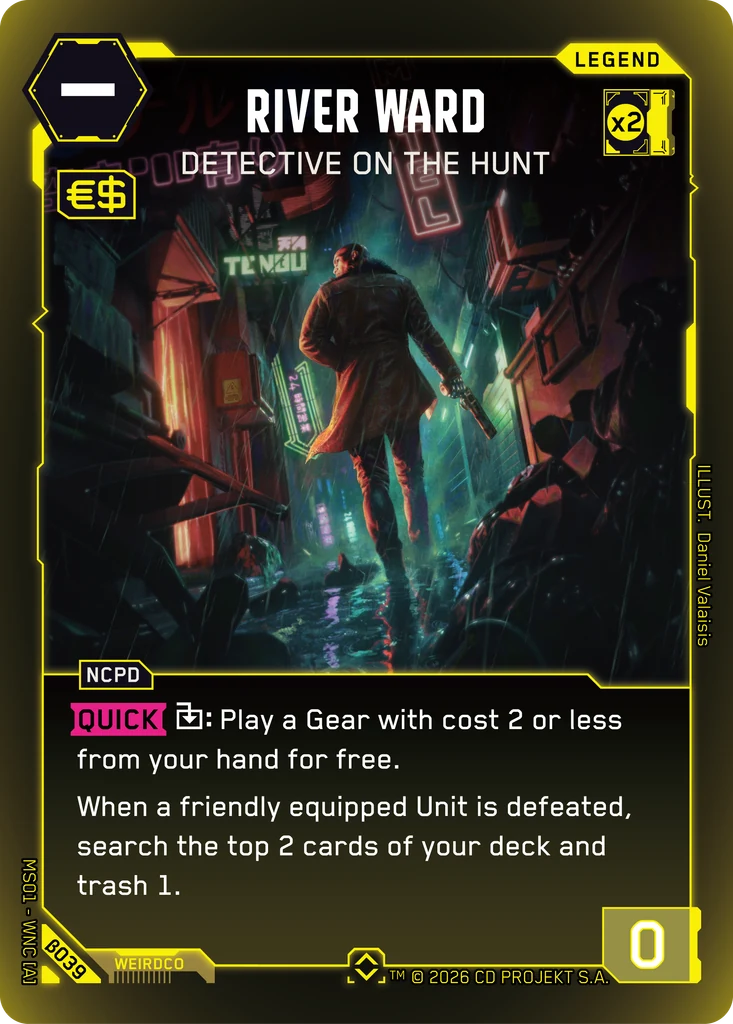River Ward — Detective on the Hunt card front