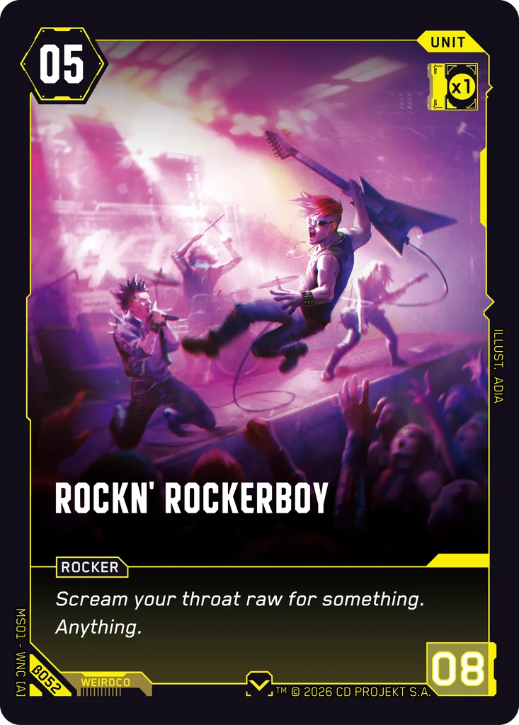 Rockn' Rockerboy card front