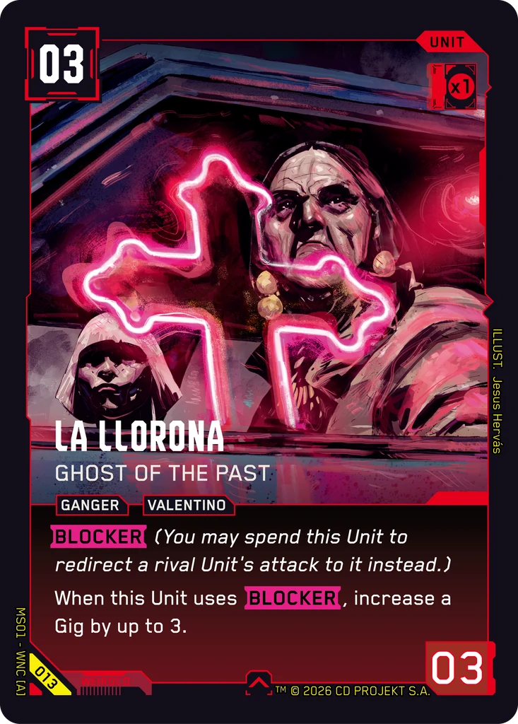 La Llorona — Ghost of the Past card front