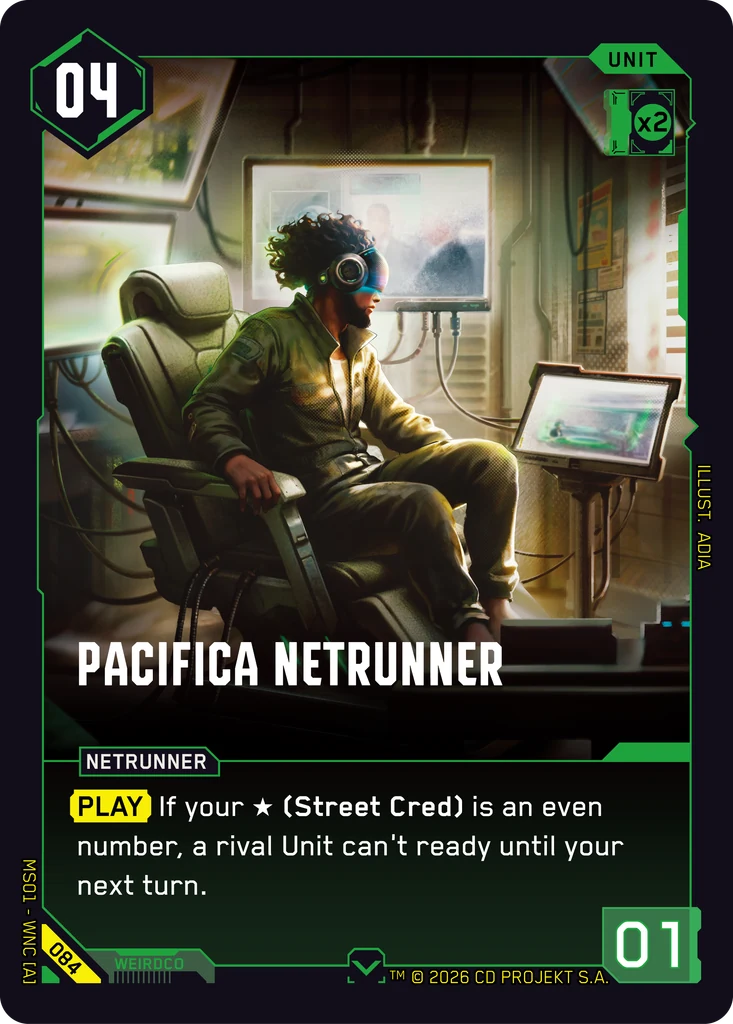 Pacifica Netrunner card front